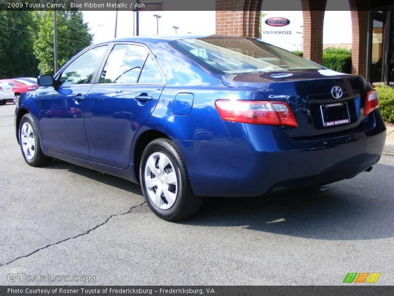 Blue Ribbon Metallic / Ash 2009 Toyota Camry