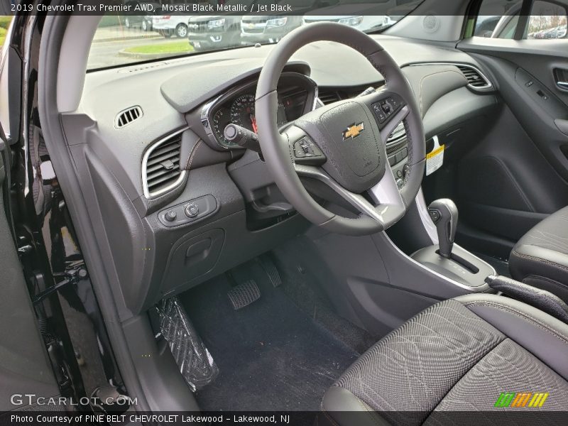 Mosaic Black Metallic / Jet Black 2019 Chevrolet Trax Premier AWD