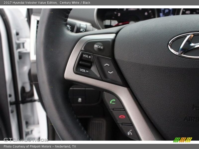 Century White / Black 2017 Hyundai Veloster Value Edition