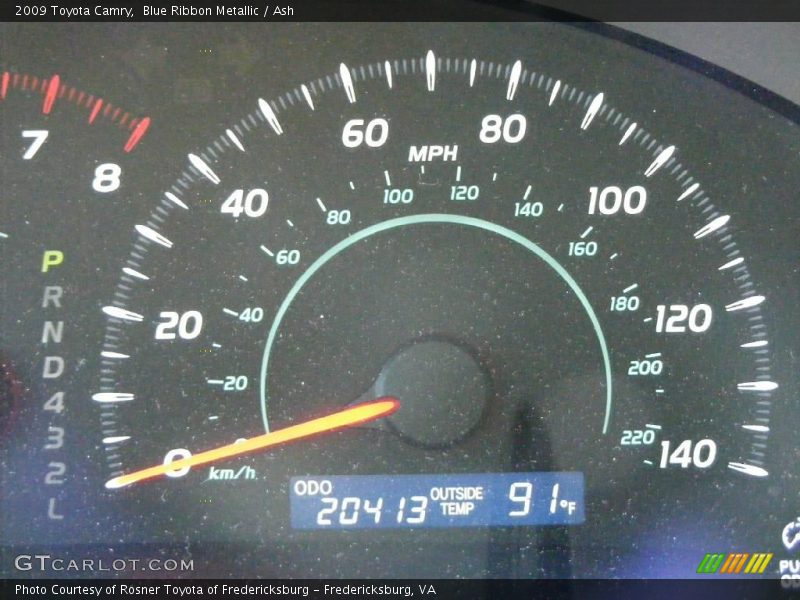 Blue Ribbon Metallic / Ash 2009 Toyota Camry