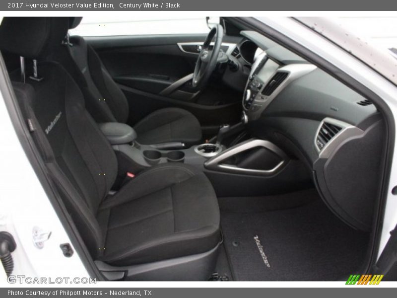 Century White / Black 2017 Hyundai Veloster Value Edition