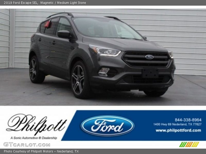Magnetic / Medium Light Stone 2019 Ford Escape SEL