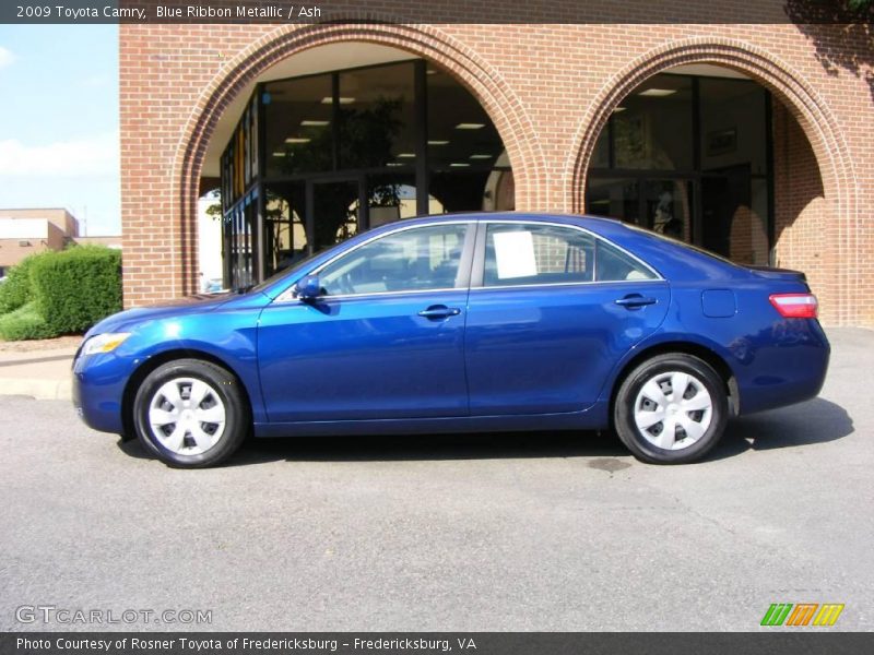 Blue Ribbon Metallic / Ash 2009 Toyota Camry