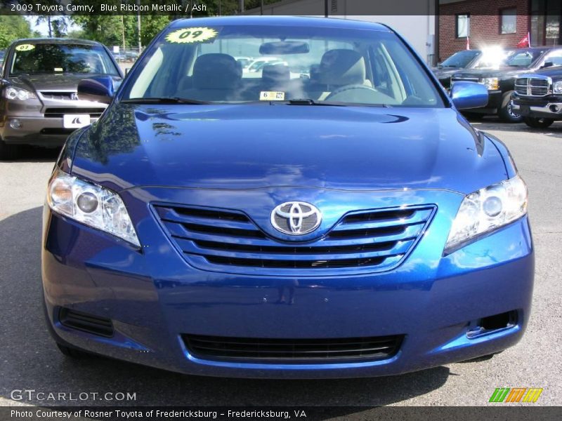 Blue Ribbon Metallic / Ash 2009 Toyota Camry