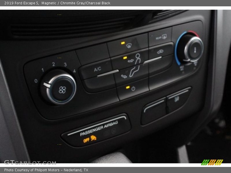 Magnetic / Chromite Gray/Charcoal Black 2019 Ford Escape S