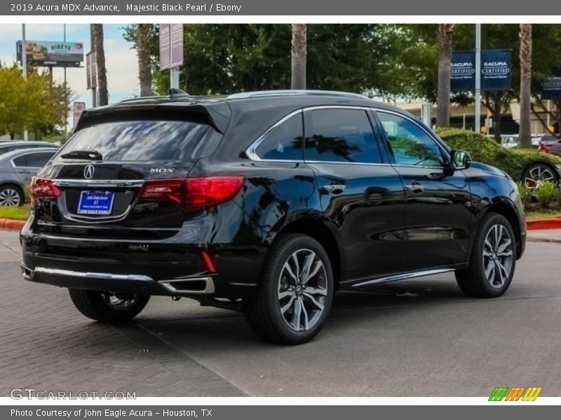 Majestic Black Pearl / Ebony 2019 Acura MDX Advance