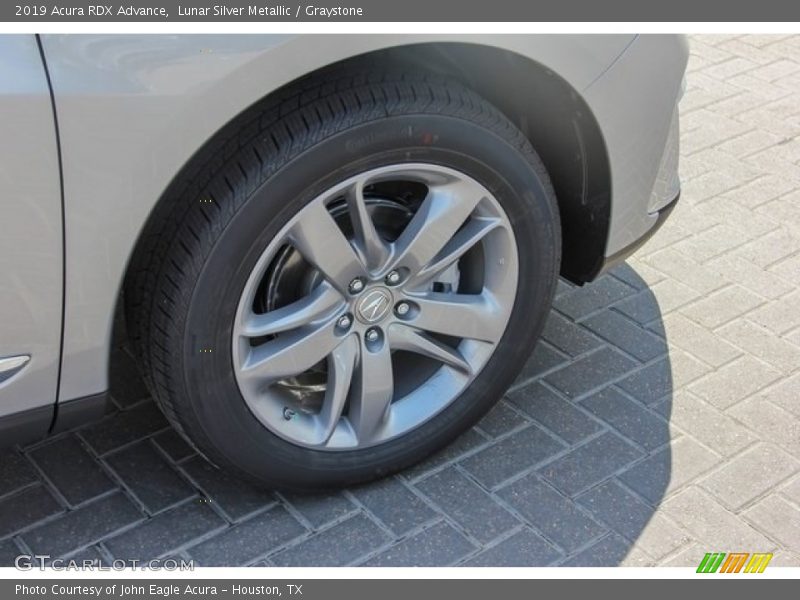 Lunar Silver Metallic / Graystone 2019 Acura RDX Advance