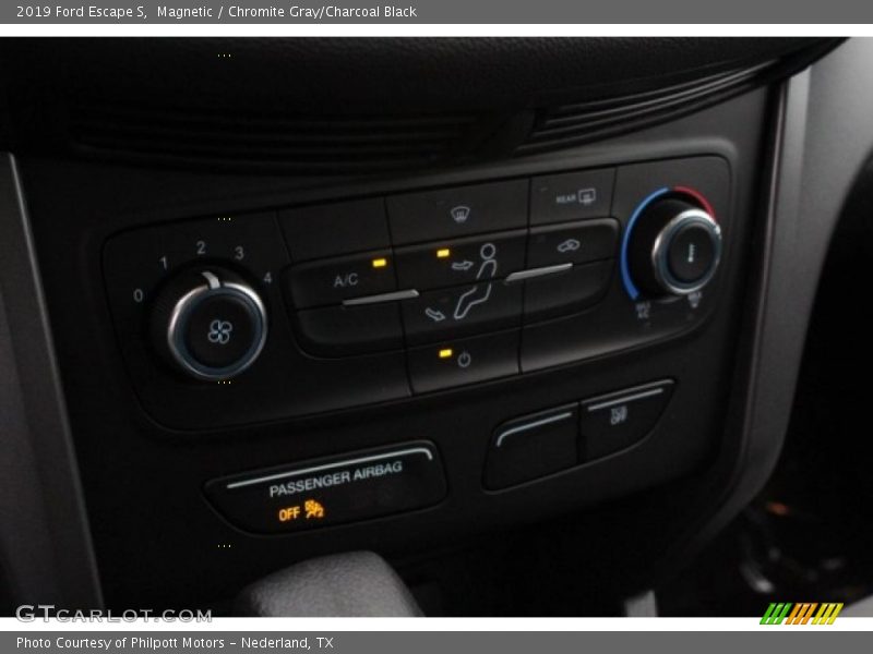 Magnetic / Chromite Gray/Charcoal Black 2019 Ford Escape S