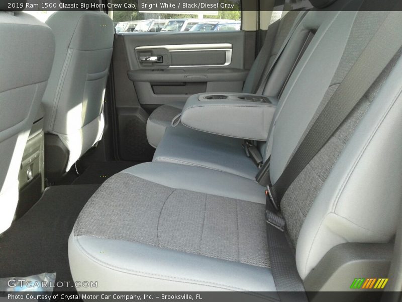 Bright White / Black/Diesel Gray 2019 Ram 1500 Classic Big Horn Crew Cab