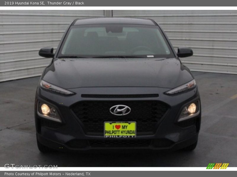 Thunder Gray / Black 2019 Hyundai Kona SE