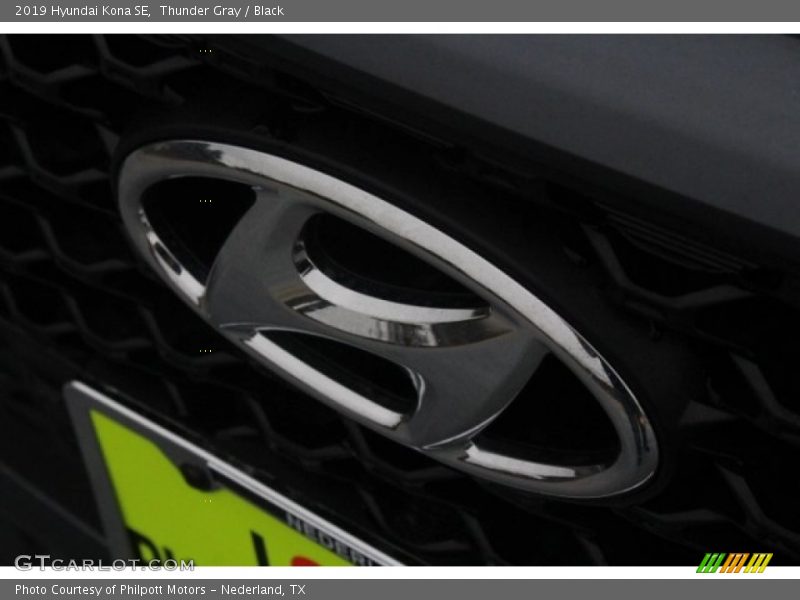 Thunder Gray / Black 2019 Hyundai Kona SE