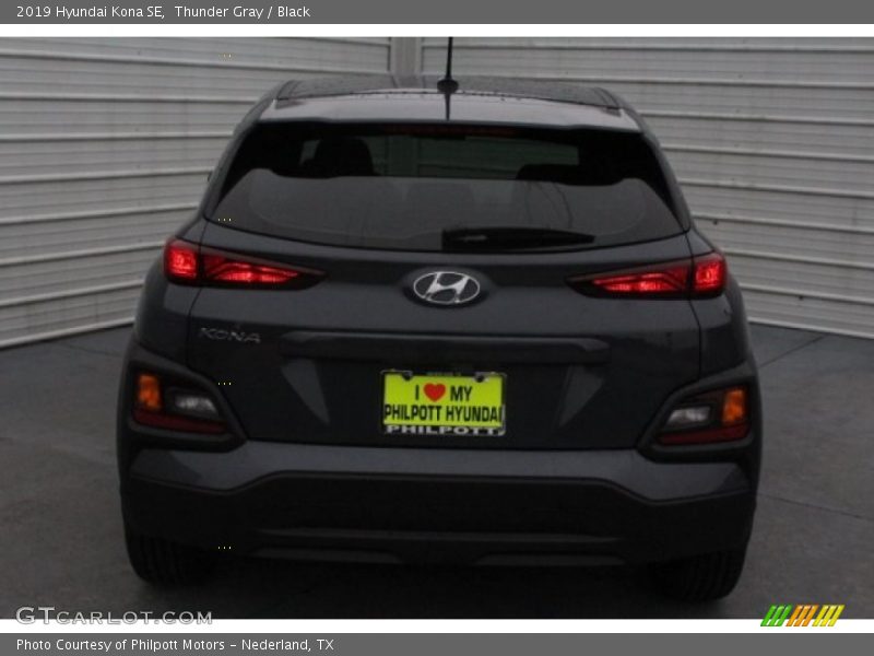 Thunder Gray / Black 2019 Hyundai Kona SE