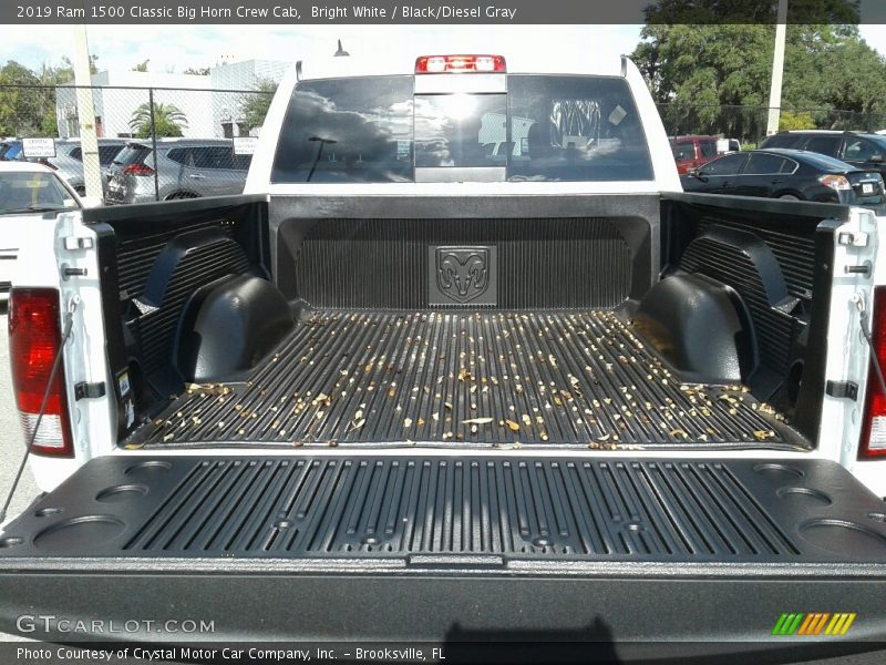 Bright White / Black/Diesel Gray 2019 Ram 1500 Classic Big Horn Crew Cab