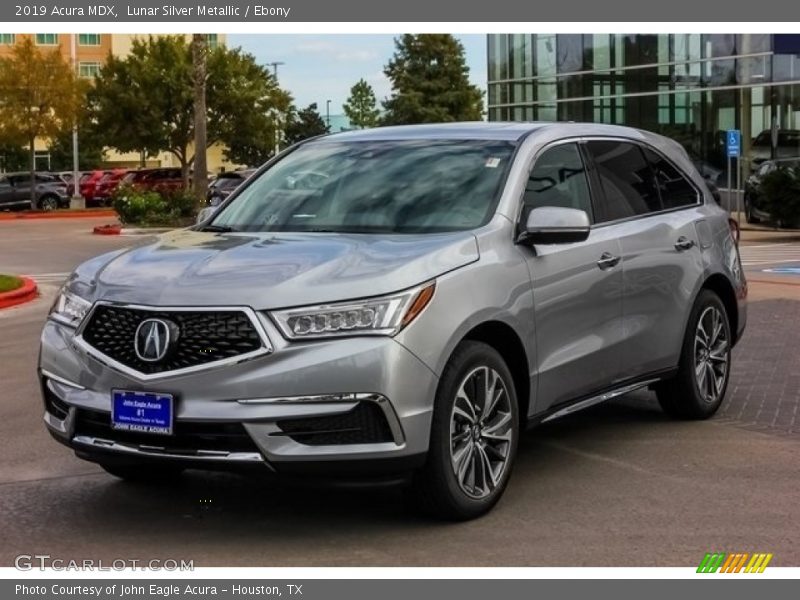 Lunar Silver Metallic / Ebony 2019 Acura MDX