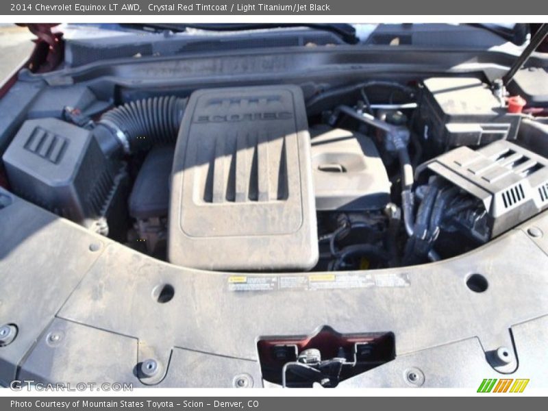 Crystal Red Tintcoat / Light Titanium/Jet Black 2014 Chevrolet Equinox LT AWD