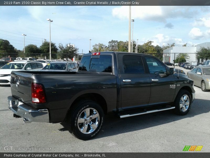 Granite Crystal Metallic / Black/Diesel Gray 2019 Ram 1500 Classic Big Horn Crew Cab