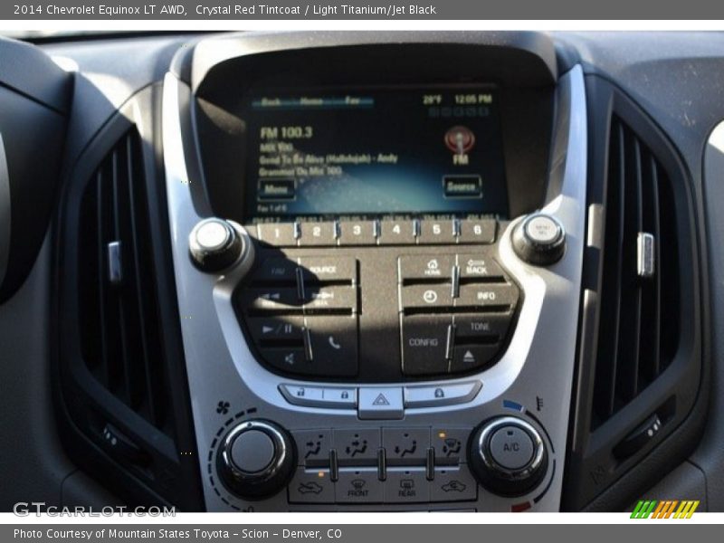 Crystal Red Tintcoat / Light Titanium/Jet Black 2014 Chevrolet Equinox LT AWD