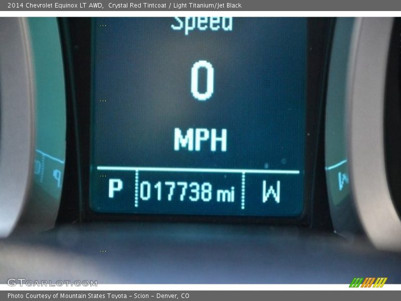 Crystal Red Tintcoat / Light Titanium/Jet Black 2014 Chevrolet Equinox LT AWD