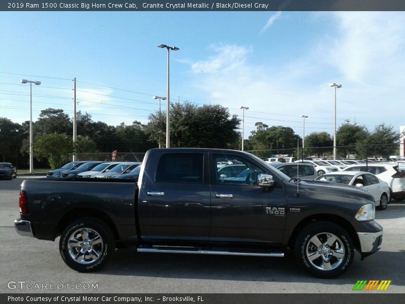 Granite Crystal Metallic / Black/Diesel Gray 2019 Ram 1500 Classic Big Horn Crew Cab