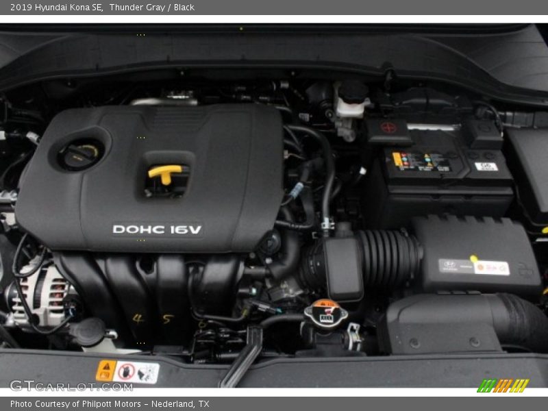 Thunder Gray / Black 2019 Hyundai Kona SE