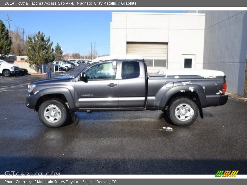 Magnetic Gray Metallic / Graphite 2014 Toyota Tacoma Access Cab 4x4