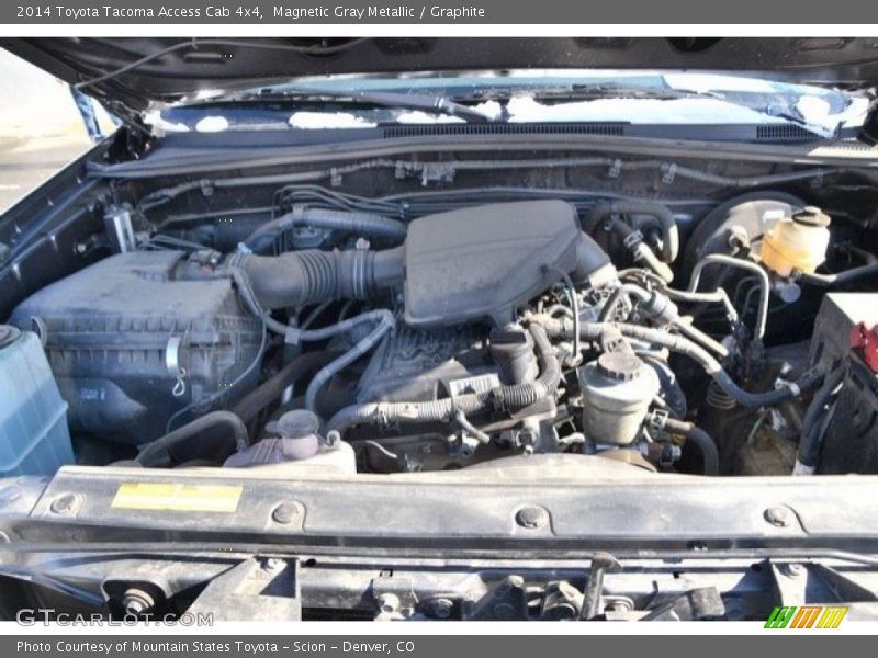 Magnetic Gray Metallic / Graphite 2014 Toyota Tacoma Access Cab 4x4