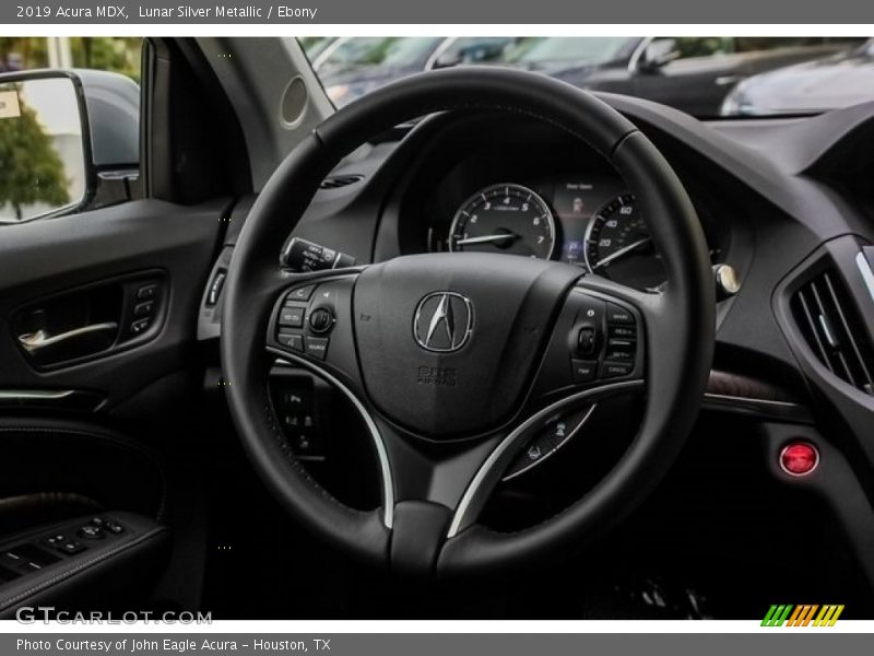 Lunar Silver Metallic / Ebony 2019 Acura MDX