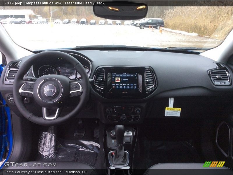 Laser Blue Pearl / Black 2019 Jeep Compass Latitude 4x4