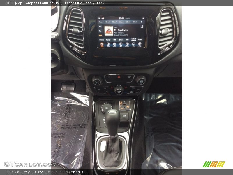 Laser Blue Pearl / Black 2019 Jeep Compass Latitude 4x4