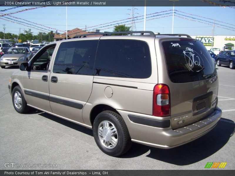 Light Sandrift Metallic / Neutral 2004 Chevrolet Venture LS