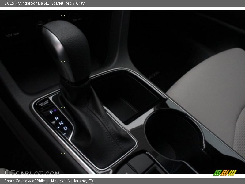 Scarlet Red / Gray 2019 Hyundai Sonata SE