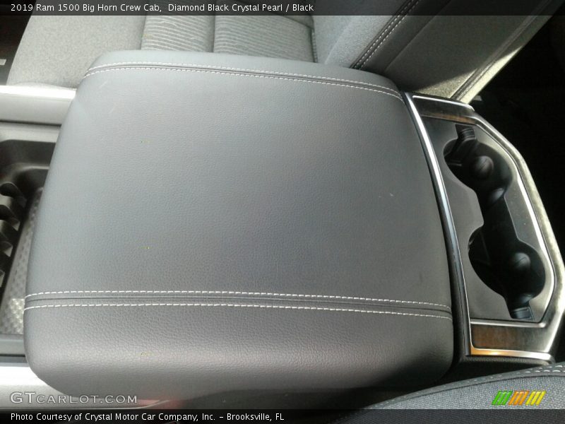Diamond Black Crystal Pearl / Black 2019 Ram 1500 Big Horn Crew Cab