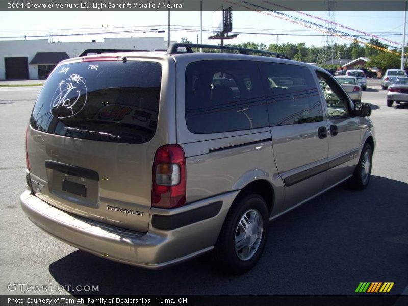 Light Sandrift Metallic / Neutral 2004 Chevrolet Venture LS