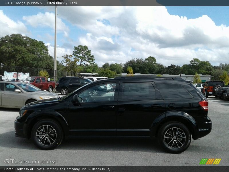 Pitch Black / Black 2018 Dodge Journey SE