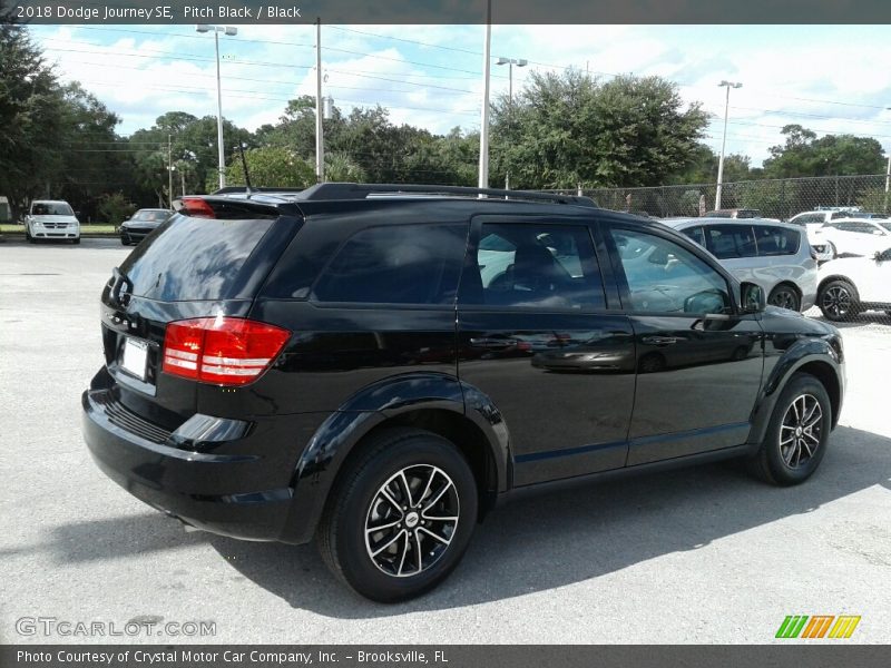 Pitch Black / Black 2018 Dodge Journey SE