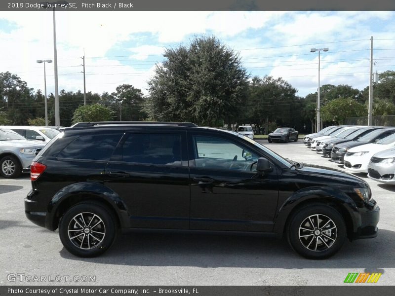 Pitch Black / Black 2018 Dodge Journey SE