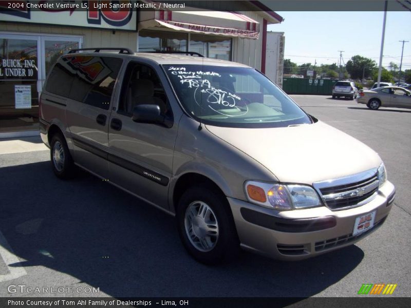 Light Sandrift Metallic / Neutral 2004 Chevrolet Venture LS