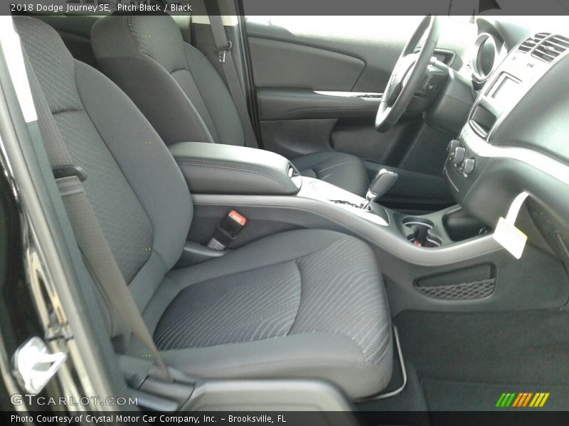 Pitch Black / Black 2018 Dodge Journey SE