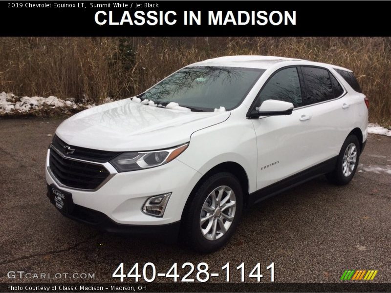 Summit White / Jet Black 2019 Chevrolet Equinox LT