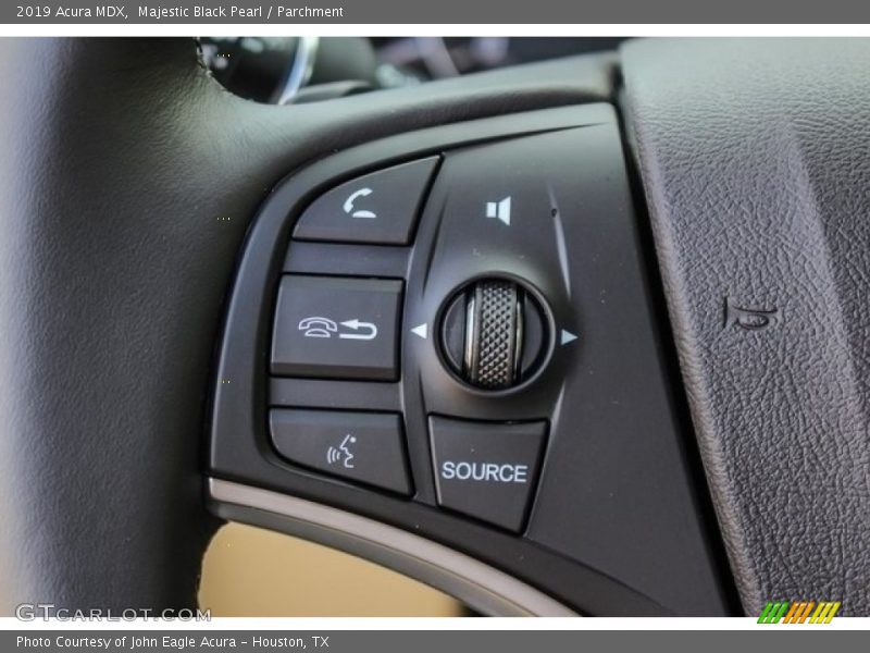 Majestic Black Pearl / Parchment 2019 Acura MDX