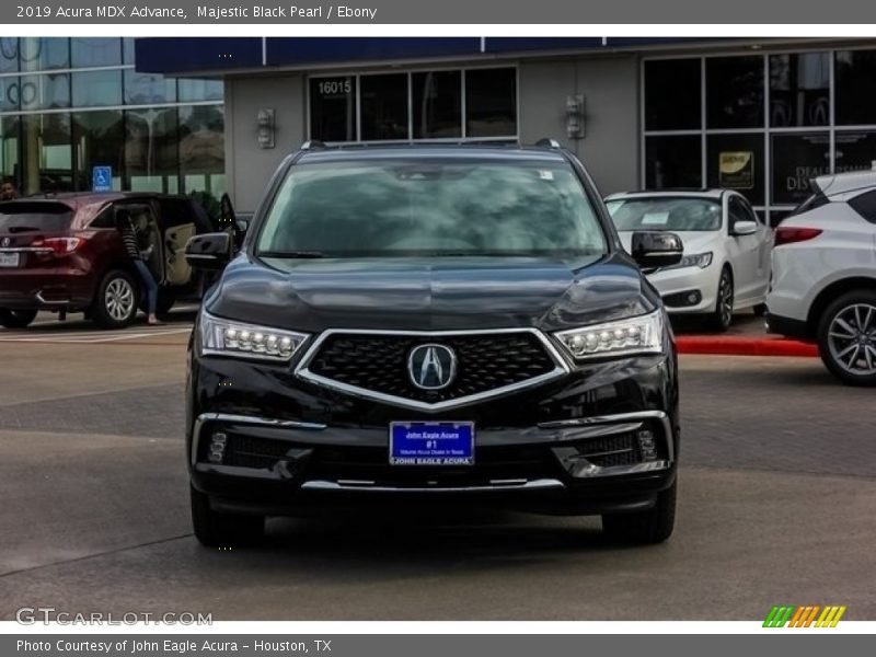 Majestic Black Pearl / Ebony 2019 Acura MDX Advance