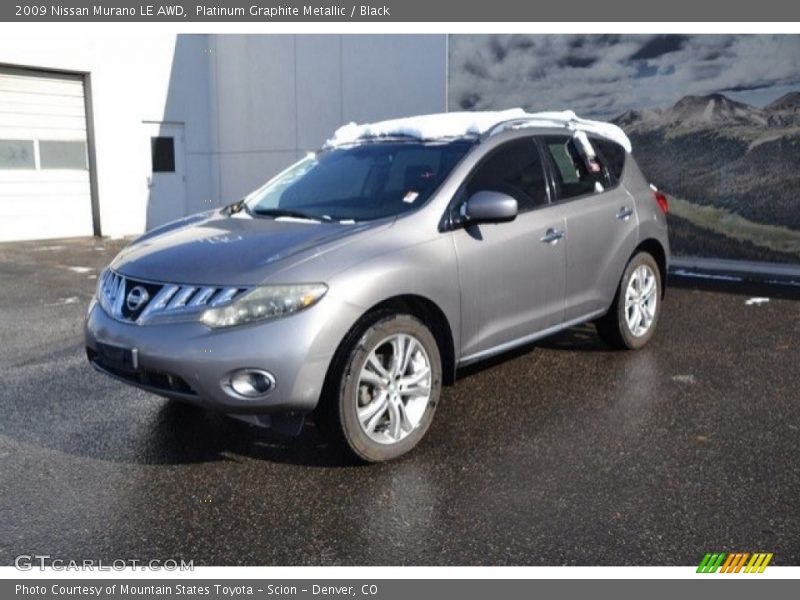 Platinum Graphite Metallic / Black 2009 Nissan Murano LE AWD
