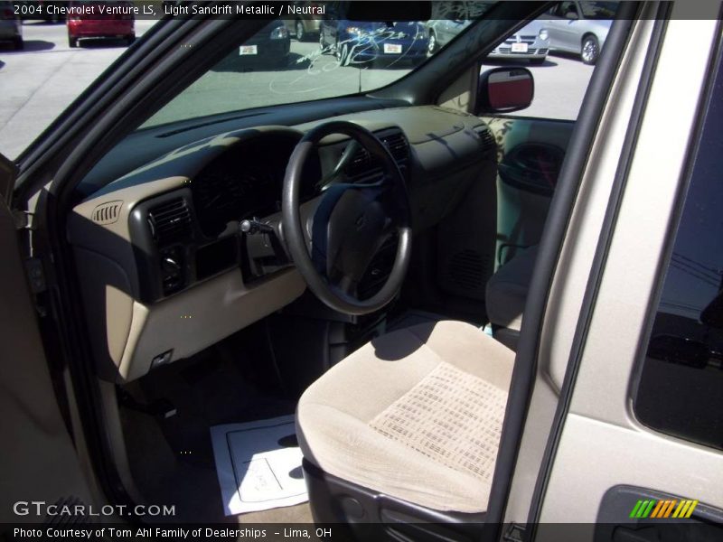 Light Sandrift Metallic / Neutral 2004 Chevrolet Venture LS