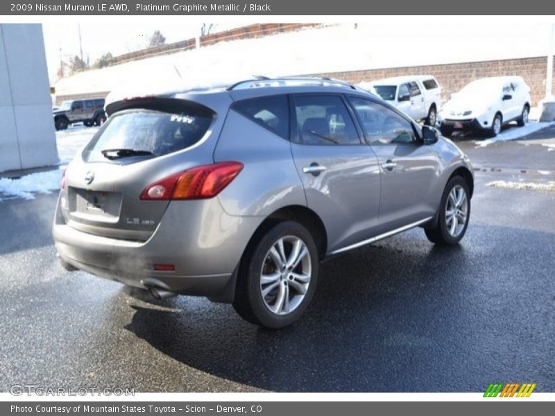 Platinum Graphite Metallic / Black 2009 Nissan Murano LE AWD