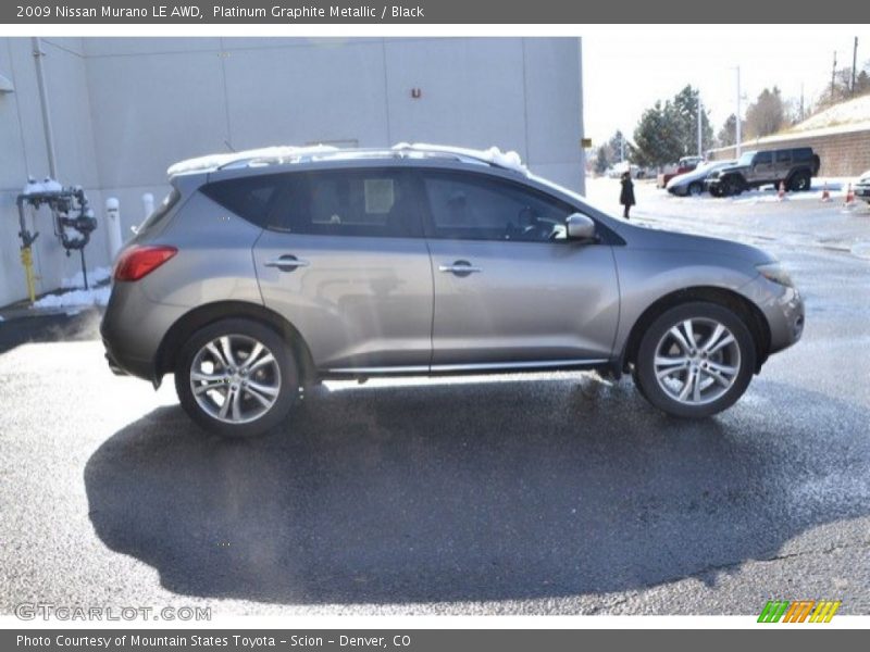 Platinum Graphite Metallic / Black 2009 Nissan Murano LE AWD
