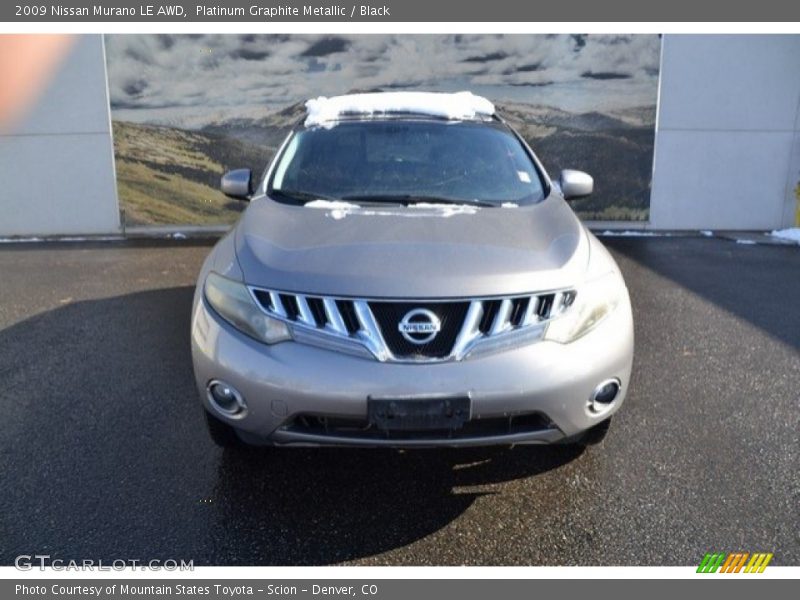Platinum Graphite Metallic / Black 2009 Nissan Murano LE AWD