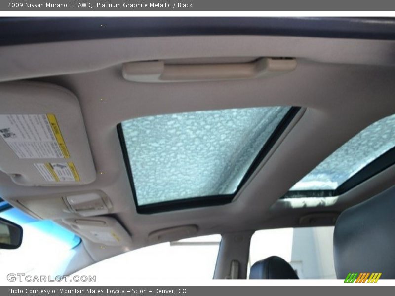 Platinum Graphite Metallic / Black 2009 Nissan Murano LE AWD