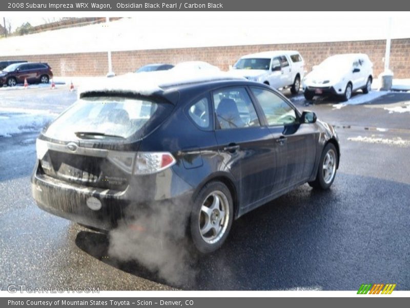 Obsidian Black Pearl / Carbon Black 2008 Subaru Impreza WRX Wagon
