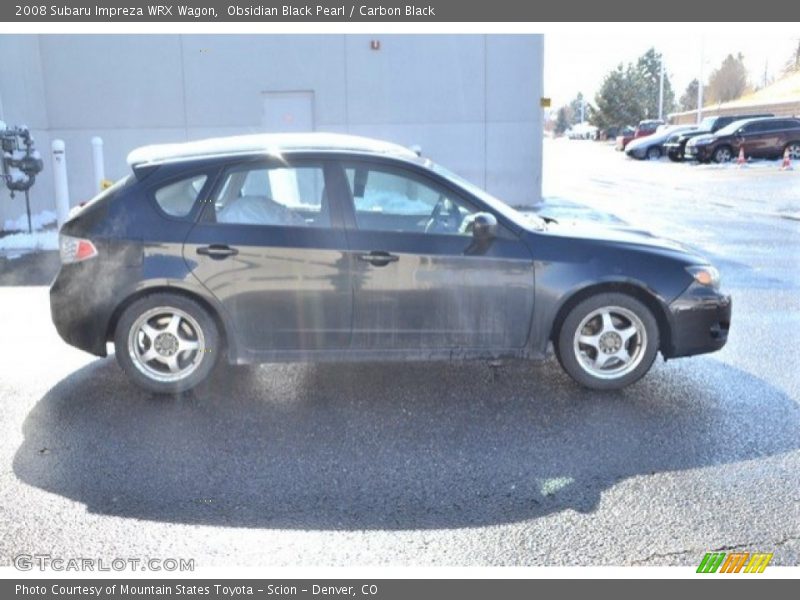 Obsidian Black Pearl / Carbon Black 2008 Subaru Impreza WRX Wagon