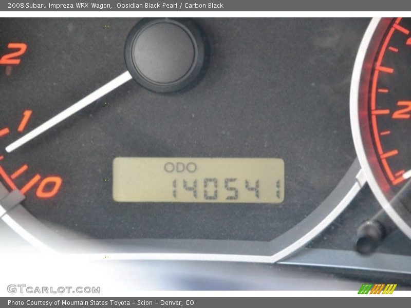 Obsidian Black Pearl / Carbon Black 2008 Subaru Impreza WRX Wagon